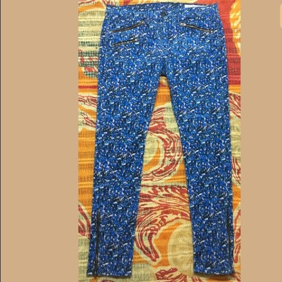 Rag & Bone Corduroy Astor Print Jeans 30 - Picture 3 of 8